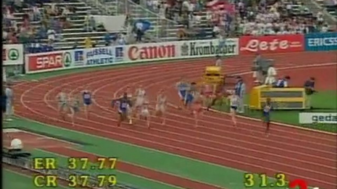 Championnats d'Europe d'Athlètisme de Budapest : 4X100 Dames, perche