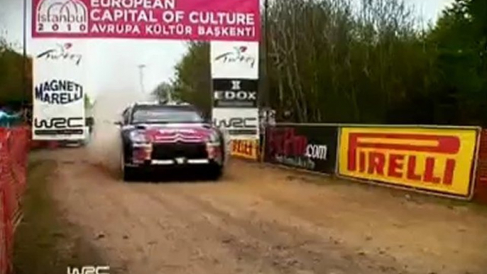 WRC 2010 - Rally Turkey - Loeb and Elena on Citroen C4