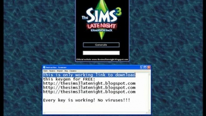 Serial Keys For Sims 3 Late Night Free Download