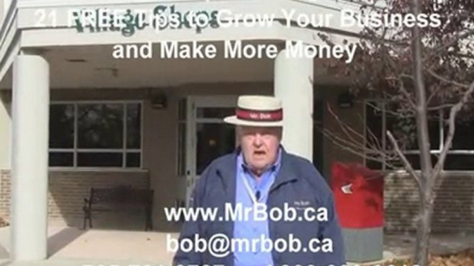 Barrie Network Marketing - Mr. Bob's Network Marketing Tips