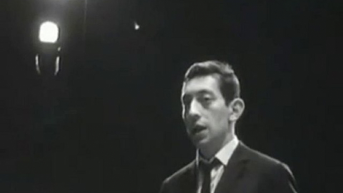 SERGE GAINSBOURG LA CHANSON DE PREVERT CLIP ORTF MUSIQUE FR