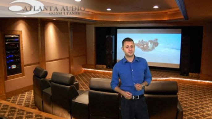 Custom Home Theater by Atlanta Audio Consultants