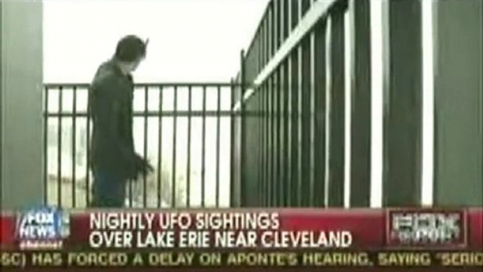 Nightly UFO Sightings Over Lake Erie, Ohio 14-Mar-2010