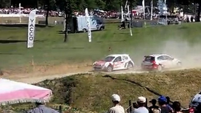 rallycross faleyras 2010 tete a queue stephane dréan