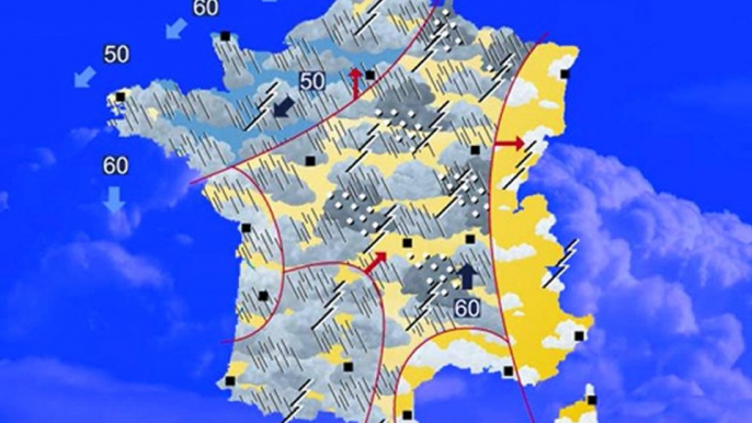 Météo 12 juillet 2011: Orages violents !!!