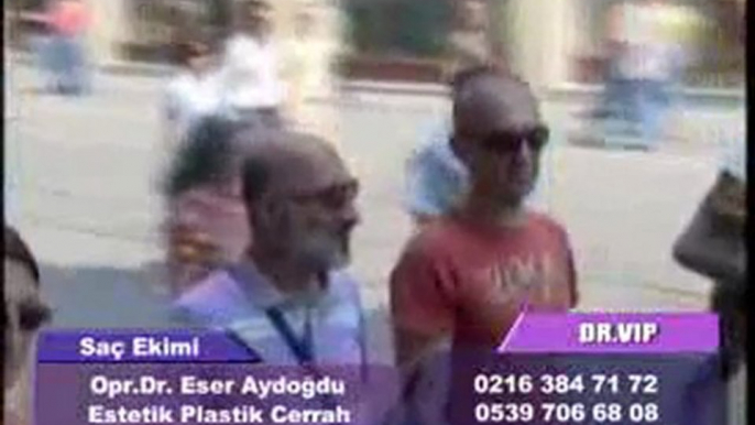 SAÇ EKİMİ HAKKINDA BİLGİ VERİYOR - OP DR ESER AYDOĞDU