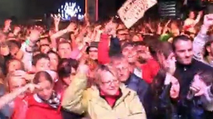 Vieilles Charrues. David Guetta transforme Carhaix en dance-floor géant