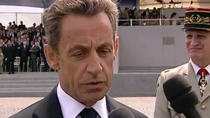 Lors du traditionnel entretien du 14 juillet, Nicolas Sarkozy est revenu sur l'engagement militaire de la France en Afghanistan et sur la situation en Syrie et en Libye