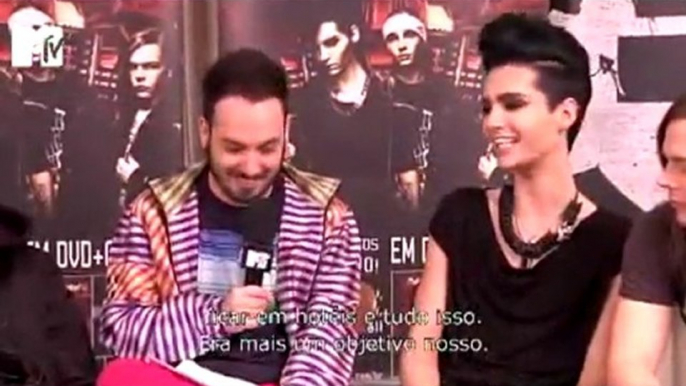 MTV Brazil - interview with Tokio Hotel (russian subs)