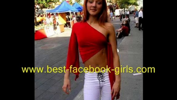 Facebook girls, online dating, social network