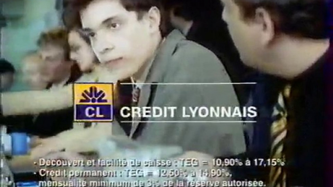 Publicité Banques Credit Lyonnais 1998