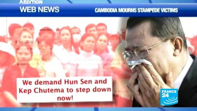 Cambodia mourns Stampede victims