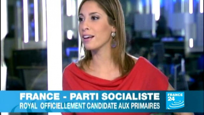 Ségolène Royal est candidate aux primaires du PS