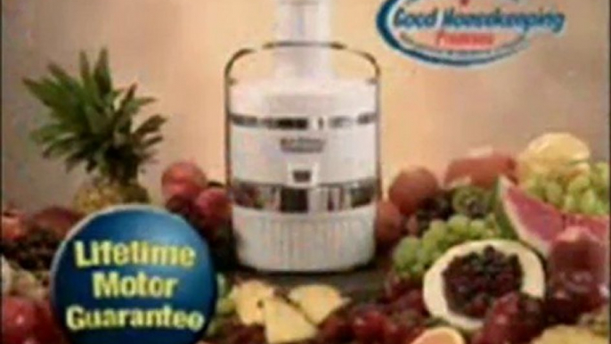 Jack Lalanne Power Juicer - www.SeenTVCanada.com