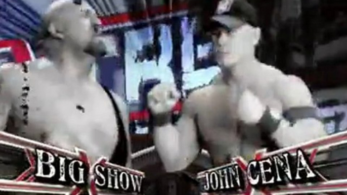 WWE Extreme Rules 2009 John Cena VS Big Show Promo