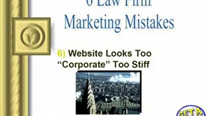 6 Law Firm Mistakes Make And How To Avoid Them!