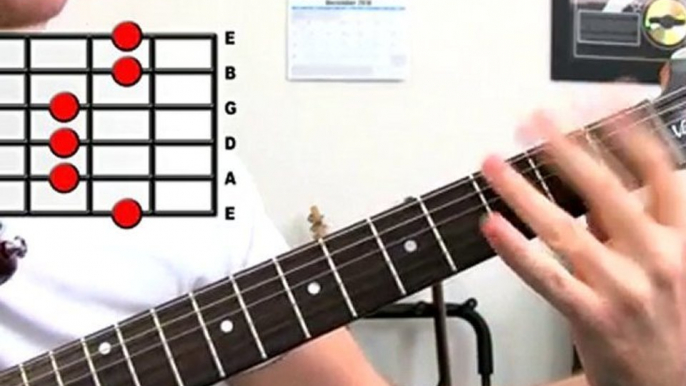 E Minor Pentatonic - Guitar Scale Lesson (Beginners ...