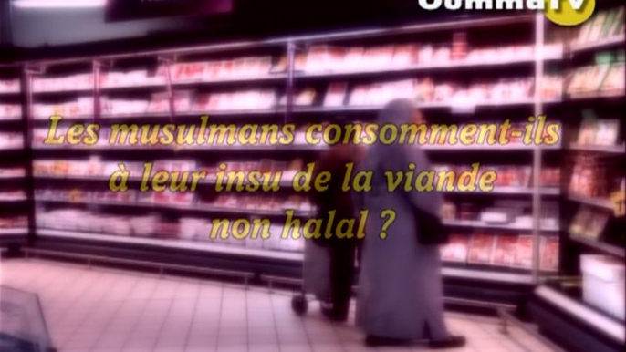 "Les musulmans consomment de la viande non halal"