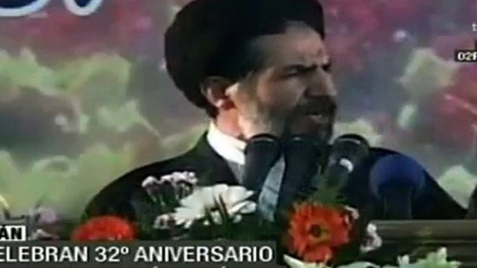 Irán celebra 32 aniversario de la Revolución Islámica