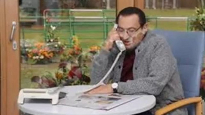 حسني مبارك فى إتصال هاتفي مع زين العابدين بن على
