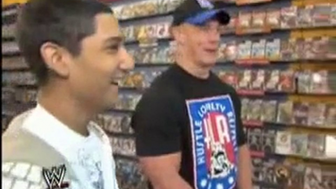 Wish Kid faces Cena on SvR09  Make-A-Wish® Video