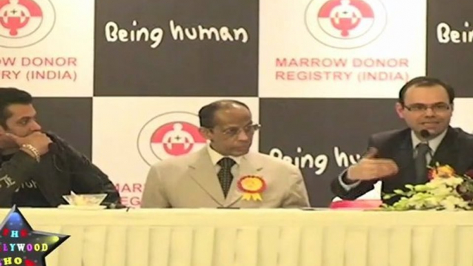 Salman Creates Awareness About Bone Marrow