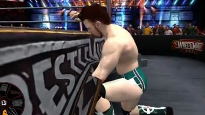 WWE SmackDown vs Raw 2011- Sheamus vs The Miz Extreme Rules Match