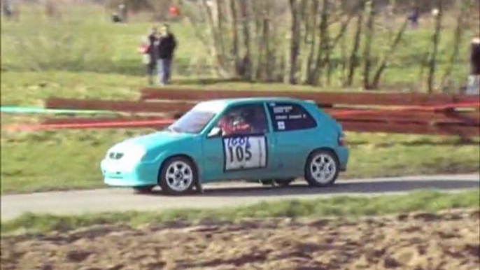 Alexis et vincent au rallye des routes du nord 2011