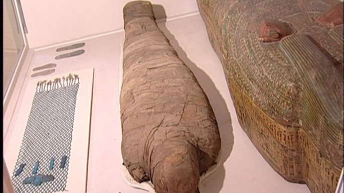 Momie et sarcophage, Un mois une oeuvre