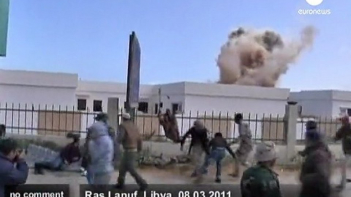 Libyan Warplanes strike rebels at Ras Lanuf - no comment