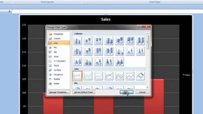 Quick charts in Excel, quick graphs in Excel, Excel Tutorial