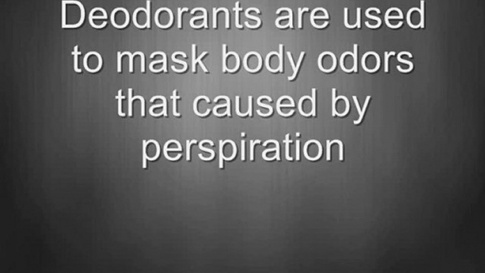 Should You Use Deodorants Or Antiperspirants - Stop ...