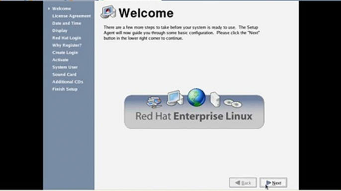 Hướng dẫn cài đặt RedHat 4 trên máy ảo VMware và cài VMWare tools