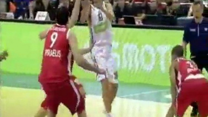 PANATHINAIKOS-OLYMPIAKOS 84-82 PANATHINAIKOS HIGHLIGHTS