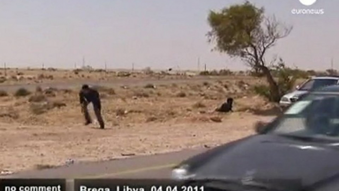 Libyan rebels bogged down in Brega - no comment