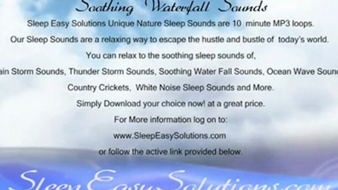 Soothing Waterfall Sounds Mp3 Download Clip