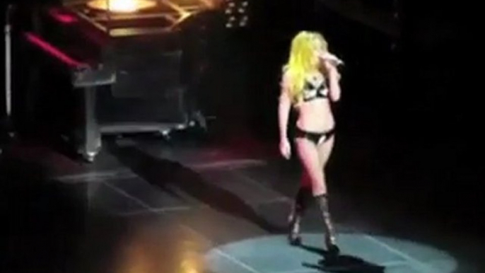 Lady Gaga Takes a Tumble