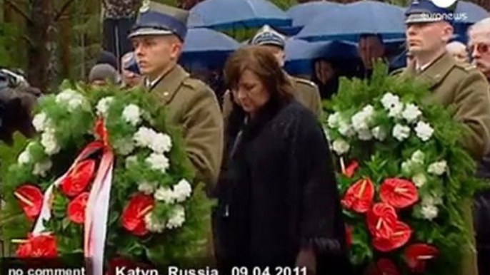 1st Anniversary of the Smolensk disaster in... - no comment