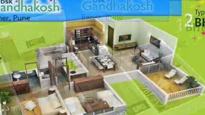 DSK Gandhakosh 1, 2 & 3 BHK Premium Residential Apartments Baner Pune