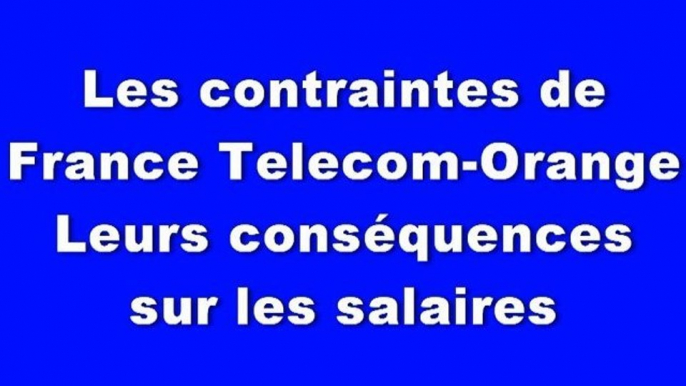 CFE-CGC/UNSA épisode 2 Sébastien Crozier explique les contraintes économiques de FT-Orange