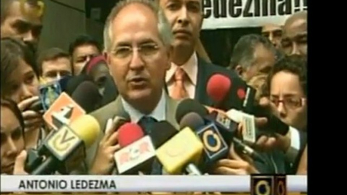 Ledezma alertó a los demás gobernadores y alcaldes que