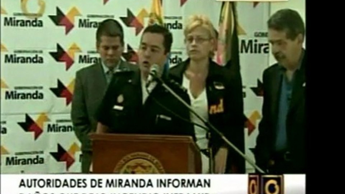 Distintas autoridades de Miranda denuncian que el incendio d