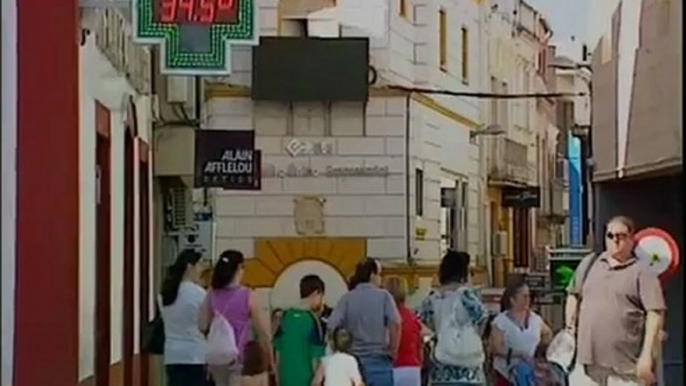 Alerta naranja por altas temperaturas en Extremadura