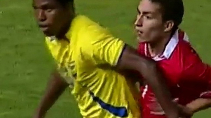 Soccer Player Punches himself