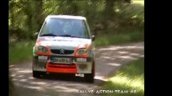 Rallye du Quercy 2011 Lamouret/Delpech Saxo VTS A6
