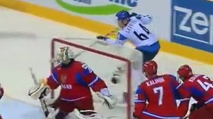 Гол Гранлунда. Финляндия - Россия. Goal by Mikael Granlund. Finland vs Russia.