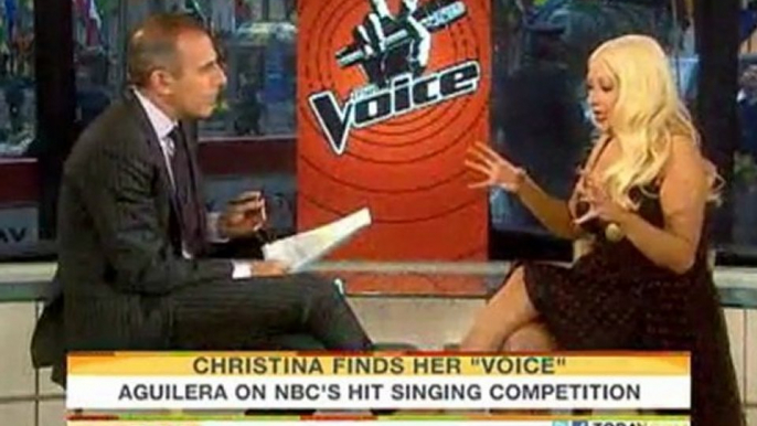 TODAY  Aguilera talks highs, lows, ‘The Voice’