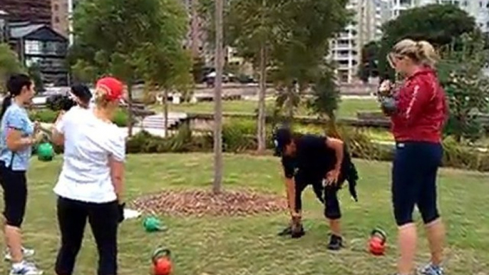 Bootcamp Sydney Pyrmont Kettlebells