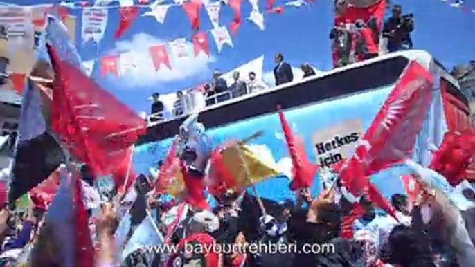 Bayburt Rehberi - Kılıçtaroğulunun Bayburt Mitingi 25-05-2011