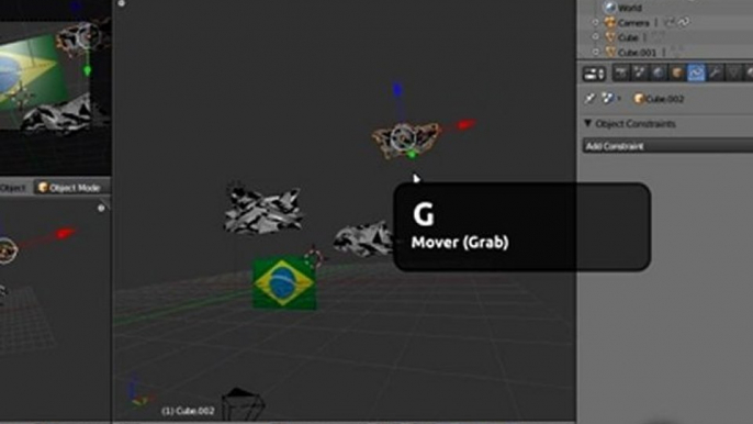 Blender 3D Tutorial: Bandeira ao vento - Parte2
